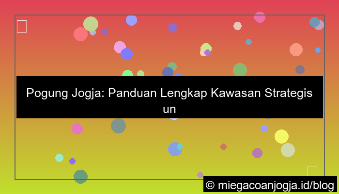 grafik pogung jogja