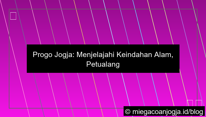 ilustrasi progo jogja