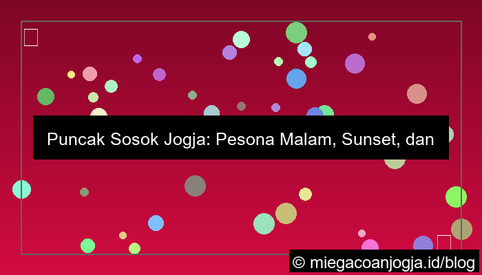 desain puncak sosok jogja