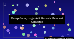 gambar resep gudeg jogja