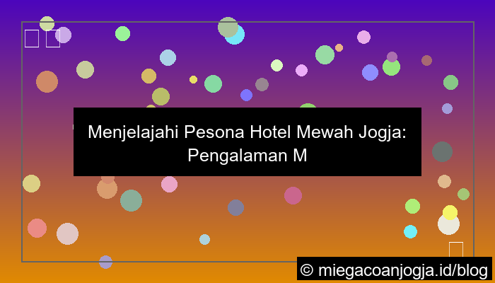 grafik rich hotel jogja