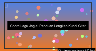 sesuatu di jogja chord