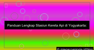 grafik stasiun jogja apa saja