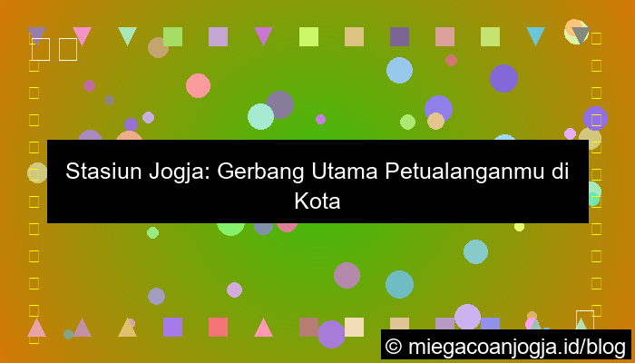 desain stasiun jogja