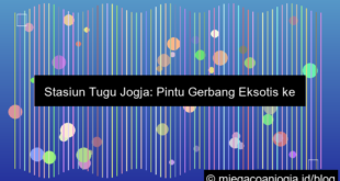 visual stasiun tugu jogja