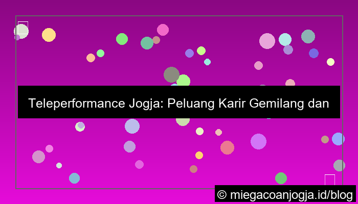 grafik teleperformance jogja