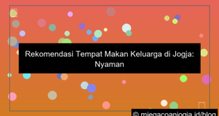 tempat makan keluarga di jogja