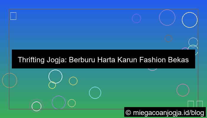 gambar thrifting jogja