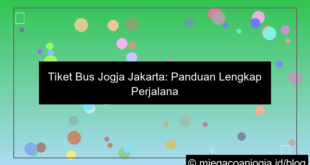 tiket bus jogja jakarta