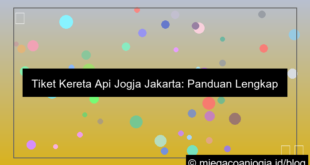 tiket kereta api jogja jakarta