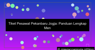 tiket pesawat pekanbaru jogja