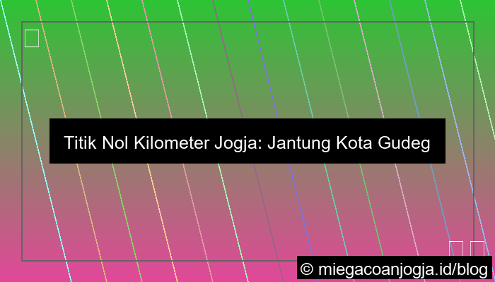 titik 0 jogja