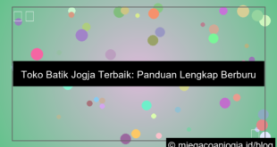 gambar toko batik jogja