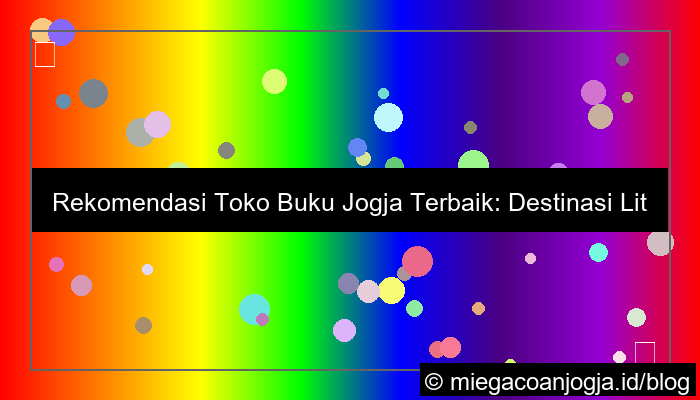 visual toko buku jogja