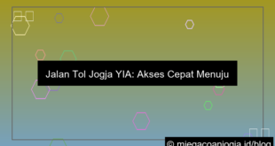 grafik tol jogja yia