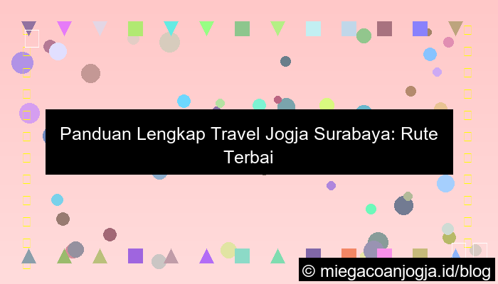 travel jogja surabaya
