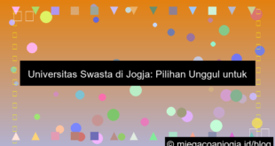 grafik universitas swasta di jogja