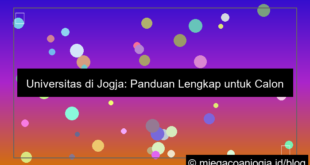grafik universitas yang ada di jogja