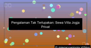 gambar villa jogja private pool