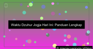 gambar waktu dzuhur jogja