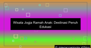 ilustrasi wisata jogja ramah anak