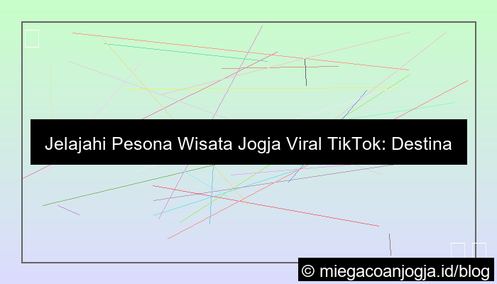 visual wisata jogja viral tiktok