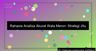 gambar analisa akurat wala meron