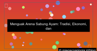 ilustrasi arena sabung ayam