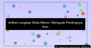 gambar artikel lengkap wala meron