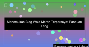 blog wala meron terpercaya