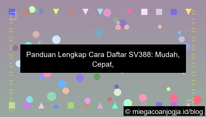 grafik cara daftar sv388
