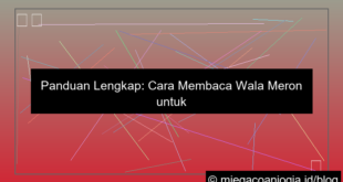 cara membaca wala meron