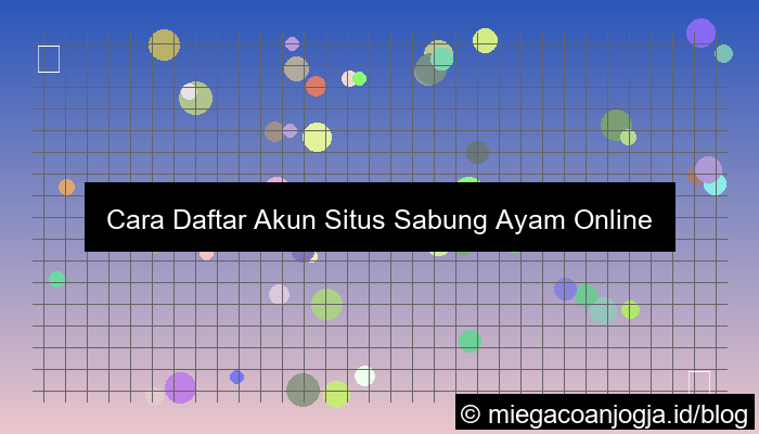 daftar akun situs sabung ayam