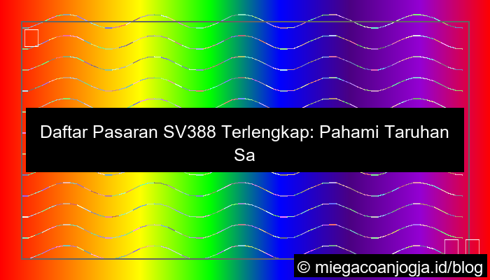 desain daftar pasaran sv388