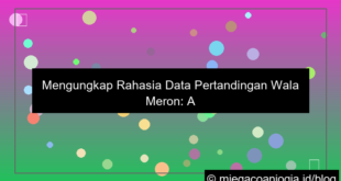 gambar data pertandingan wala meron