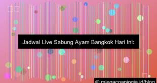 jadwal live sabung ayam bangkok