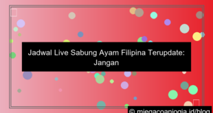gambar jadwal live sabung ayam filipina