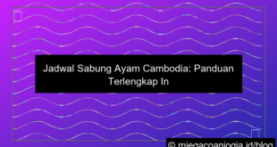 ilustrasi jadwal sabung ayam cambodia