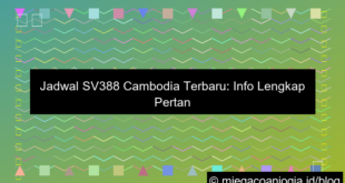 jadwal sv388 cambodia