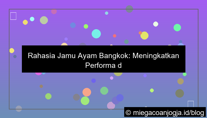 desain jamu ayam bangkok