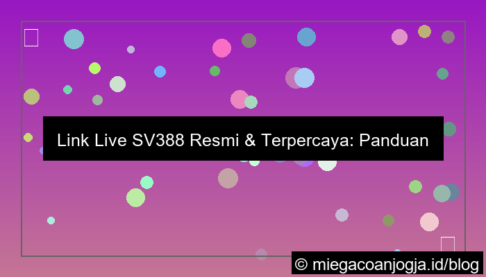 desain link live sv388