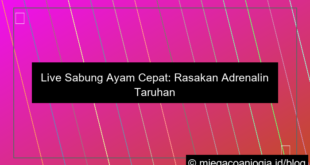 live sabung ayam cepat