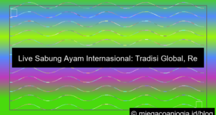 ilustrasi live sabung ayam internasional