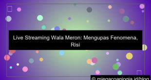 grafik live streaming wala meron