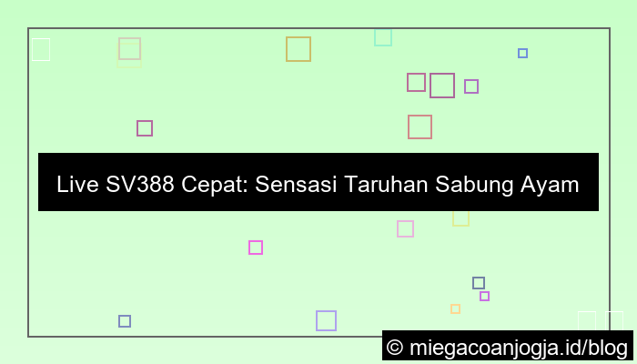 live sv388 cepat