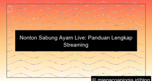 gambar nonton sabung ayam live
