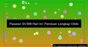 grafik pasaran sv388 hari ini