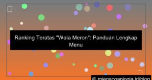 grafik ranking teratas wala meron