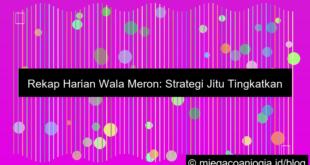 ilustrasi rekap harian wala meron