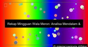 rekap mingguan wala meron